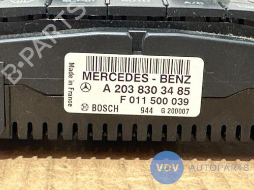 Climate control MERCEDES-BENZ C-CLASS (W203) C 200 CDI (203.007) | BP25948618I5 