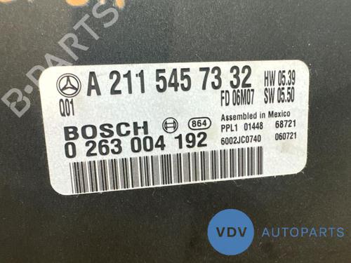 Electronic module MERCEDES-BENZ E-CLASS (W211) E 200 CDI (211.004) | BP25966368M83 