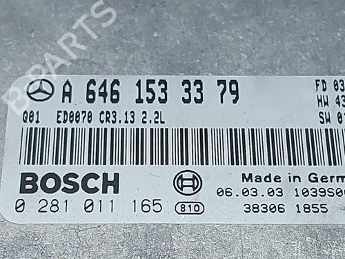 Engine control unit (ECU) MERCEDES-BENZ C-CLASS (W203) C 220 CDI (203.008) | BP38818584M57 - Image 3