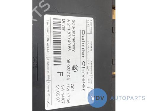 Elektronisk modul MERCEDES-BENZ E-CLASS (W211) E 220 CDI (211.006) | BP25945620M83 