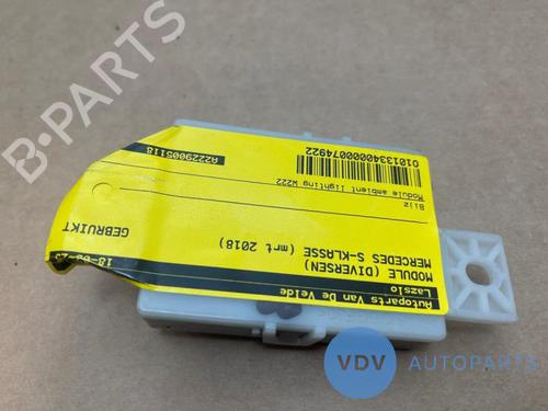 Used Control unit MERCEDES-BENZ S-CLASS (W222, V222, X222) S 350 BlueTEC / d (222.132, 222.032, 222.123) (258 hp) 25974207