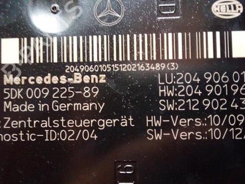 Electronic module MERCEDES-BENZ C-CLASS (W204) C 200 CDI (204.001) | BP38855325M83 - Image 3