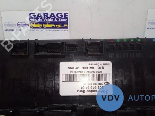 Electronic module MERCEDES-BENZ C-CLASS (W203) C 200 CDI (203.004) | BP25943742M83 