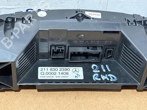 Climate control MERCEDES-BENZ E-CLASS (W211) E 280 (211.054) | BP38850133I5 - Image 3