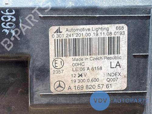 Left headlight MERCEDES-BENZ A-CLASS (W169) A 160 CDI (169.006, 169.306) | BP27505159C28 
