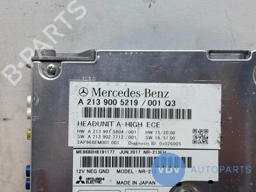 Radio MERCEDES-BENZ E-CLASS Convertible (A238) E 220 d (238.414) | BP29566403E6 
