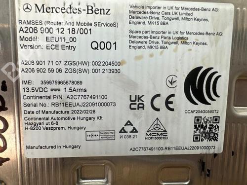 Electronic module MERCEDES-BENZ C-CLASS (W206) C 180 (206.041) | BP38836302M83 - Image 3