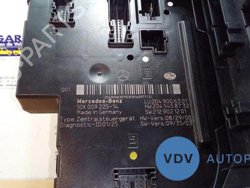 Electronic module MERCEDES-BENZ C-CLASS (W204) C 200 CDI (204.001) | BP25944223M83 