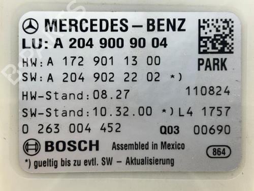 Control unit MERCEDES-BENZ C-CLASS (W204) C 200 CDI (204.001) | BP38842376M11 - Image 4