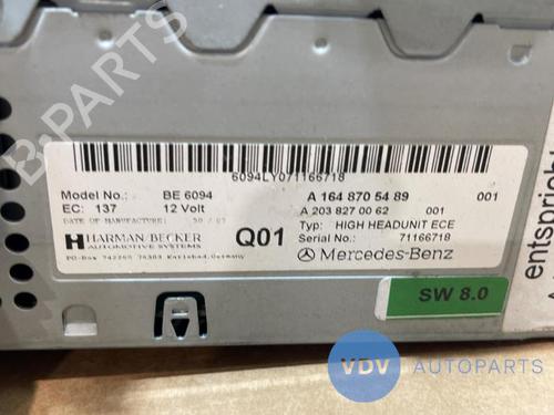 Radio MERCEDES-BENZ M-CLASS (W164) ML 280 CDI 4-matic (164.120) | BP27536102E6 