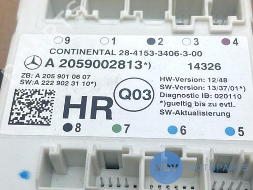 Electronic module MERCEDES-BENZ C-CLASS (W205) C 200 BlueTEC / d (205.037) | BP29466272M83 