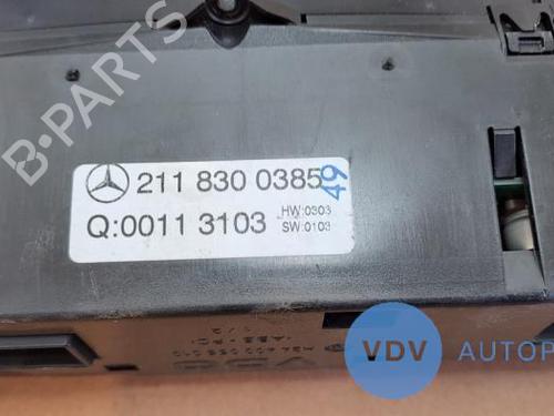 Climate control MERCEDES-BENZ E-CLASS (W211) E 200 CDI (211.004) | BP25965823I5 