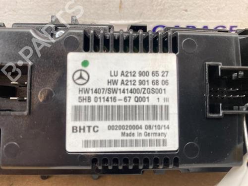 Climate control MERCEDES-BENZ E-CLASS (W212) E 200 CDI / BlueTEC (212.005, 212.006) | BP38850291I5 - Image 3