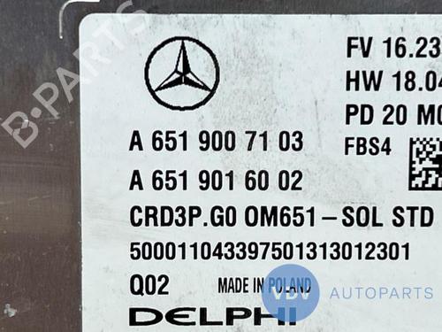Control unit MERCEDES-BENZ SPRINTER 3,5-t Van (B907, B910) 311 CDI (910.631, 910.633) | BP30161893M11