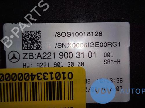 Electronic module MERCEDES-BENZ S-CLASS (W221, V221) S 350 CDI (221.022, 221.122) | BP25943788M83 
