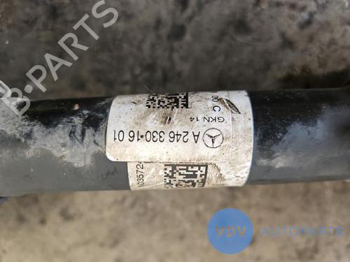 Left front driveshaft MERCEDES-BENZ CLA Shooting Brake (X117) CLA 200 CDI / d (117.908) | BP28291057M38 