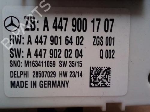 Electronic module MERCEDES-BENZ VITO Van (W447) 111 CDI (447.601, 447.603, 447.605) | BP38855163M83 - Image 3