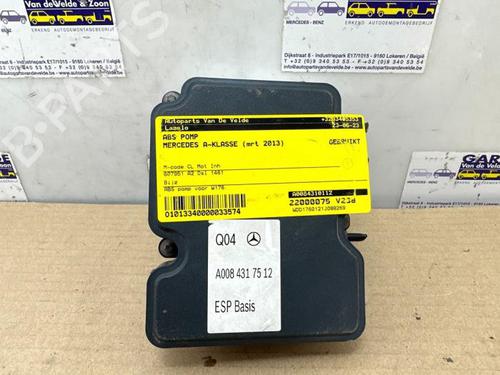 ABS pump MERCEDES-BENZ A-CLASS (W176) A 180 CDI / d (176.012) | BP38848555M43 - Image 3