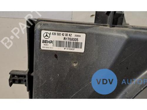 Radiator fan MERCEDES-BENZ VITO / MIXTO Van (W639) 115 CDI (639.601, 639.603, 639.605) | BP25963882M35 