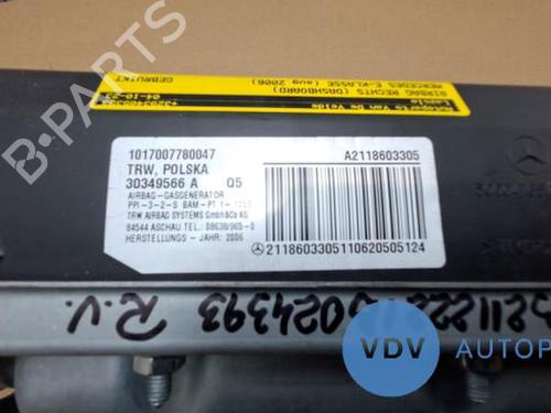 Passasjer kollisjonspute MERCEDES-BENZ E-CLASS (W211) E 320 CDI (211.022) | BP25954520C10 