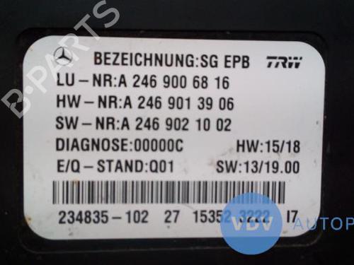 Electronic module MERCEDES-BENZ A-CLASS (W176) A 180 CDI (176.000) | BP25945605M83 
