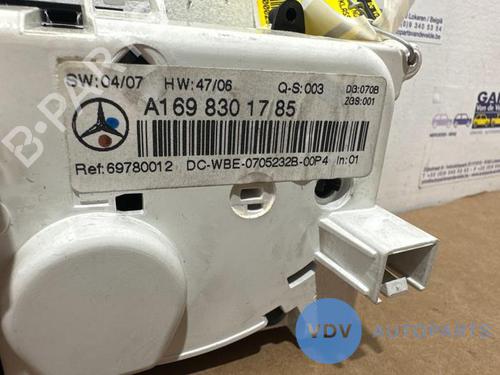 Climate control MERCEDES-BENZ A-CLASS (W169) A 150 (169.031, 169.331) | BP25948689I5 