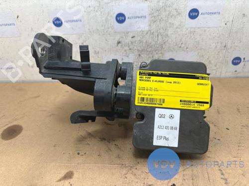 Used ABS pump MERCEDES-BENZ E-CLASS T-Model (S212) E 200 CDI / BlueTEC (212.205, 212.206) (136 hp) 25969163