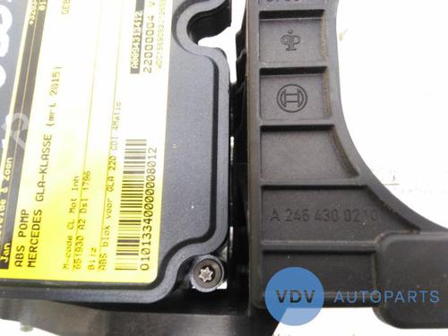 ABS pump MERCEDES-BENZ GLA-CLASS (X156) GLA 220 CDI 4-matic (156.905) | BP25941383M43 