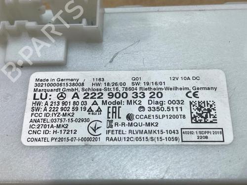 Electronic module MERCEDES-BENZ E-CLASS (W213) E 200 d (213.012) | BP38835705M83 - Image 3