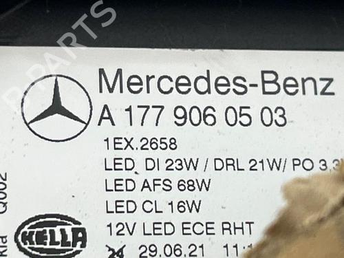 Left headlight MERCEDES-BENZ A-CLASS (W177) A 200 (177.087) | BP40284486C28  - Image 6