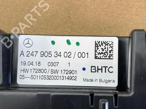 Climate control MERCEDES-BENZ A-CLASS Saloon (V177) A 180 d (177.103) | BP38829261I5 - Image 3