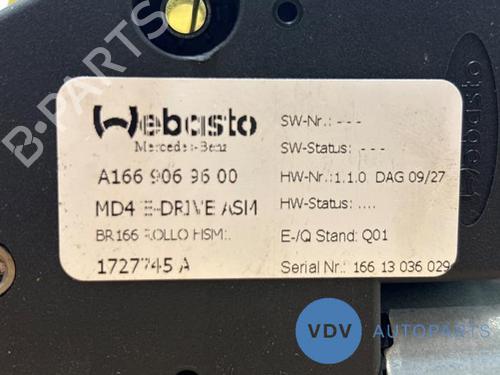 Sunroof engine MERCEDES-BENZ M-CLASS (W166) ML 500 4-matic (166.073) | BP25961401M60 