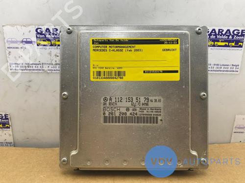 Used Engine control unit (ECU) MERCEDES-BENZ C-CLASS (W203) C 240 (203.061) (170 hp) 25956108