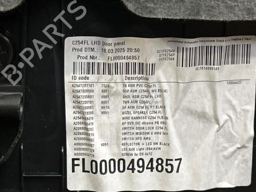 Front left panel MERCEDES-BENZ GLC (X254) 220d 4-matic (254.605) | BP38823712C58 - Image 3