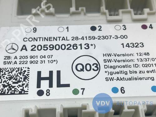 Electronic module MERCEDES-BENZ C-CLASS (W205) C 180 (205.040, 205.140) | BP29466271M83 