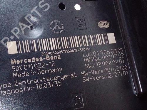 Electronic module MERCEDES-BENZ C-CLASS (W204) C 200 CDI (204.001) | BP38855547M83 - Image 5