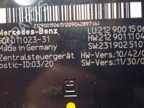 Electronic module MERCEDES-BENZ E-CLASS T-Model (S212) E 250 CDI / BlueTEC (212.203, 212.204) | BP38855303M83 - Image 3