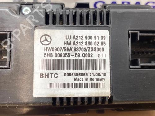 Climate control MERCEDES-BENZ E-CLASS (W212) E 200 CDI / BlueTEC (212.005, 212.006) | BP38850292I5 - Image 4