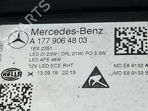 Right headlight MERCEDES-BENZ A-CLASS Saloon (V177) A 180 d (177.103) | BP40239463C29 - Image 6