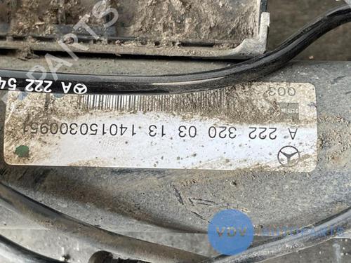 Left rear shock absorber MERCEDES-BENZ S-CLASS (W222, V222, X222) S 400 Hybrid / h (222.057, 222.157) | BP29538761M18 