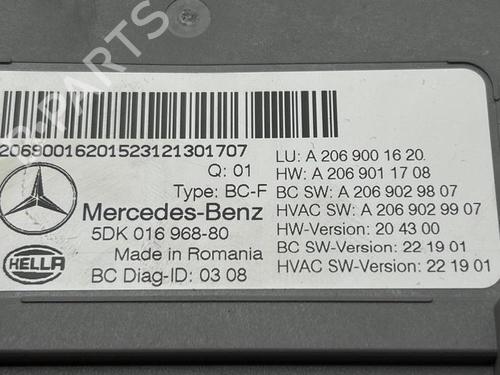 Electronic module MERCEDES-BENZ C-CLASS T-MODEL (S206) C 200 d (206.203) | BP38823034M83 - Image 3