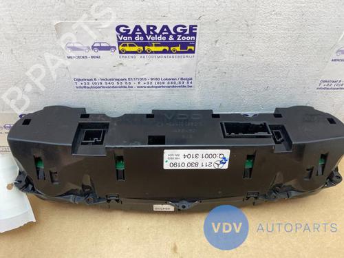 AC Styreenhet / Manøvreringsenhet MERCEDES-BENZ E-CLASS (W211) E 200 CDI (211.004) | BP25948705I5 