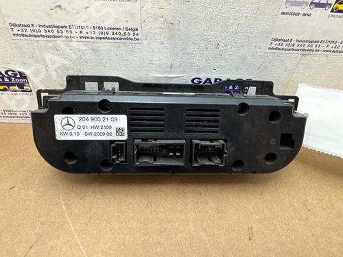 Climate control MERCEDES-BENZ C-CLASS (W204) C 200 CDI (204.001) | BP38850228I5 - Image 3