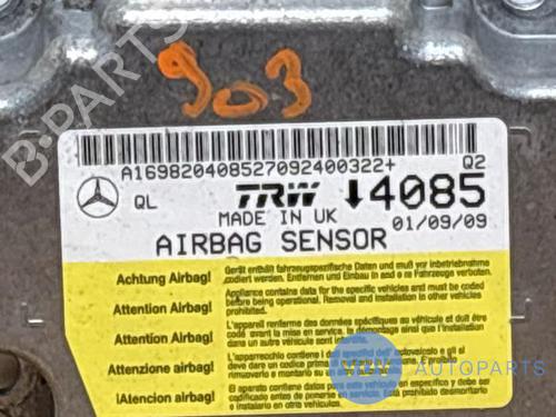ECU airbags MERCEDES-BENZ A-CLASS (W169) A 180 CDI (169.007, 169.307) | BP27505150M53 