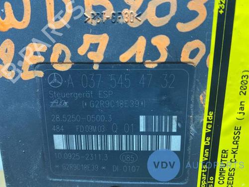 Electronic module MERCEDES-BENZ C-CLASS (W203) C 200 Kompressor (203.042) | BP25951311M83 