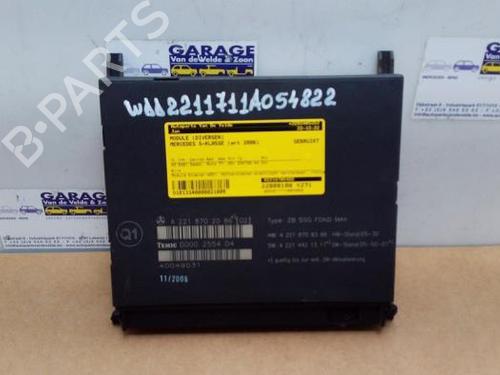 Used Electronic module Electronic module MERCEDES-BENZ S-CLASS (W221, V221) S 500 (221.071, 221.171) (388 hp) 38851523 38851523