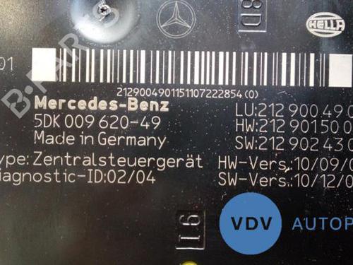 Electronic module MERCEDES-BENZ E-CLASS (W212) E 200 CDI / BlueTEC (212.005, 212.006) | BP25944227M83 