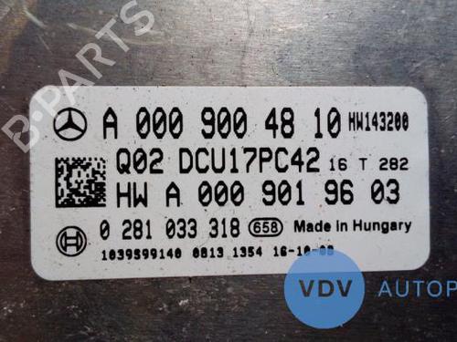 Control unit MERCEDES-BENZ C-CLASS (W205) C 180 (205.040, 205.140) | BP25944994M11 