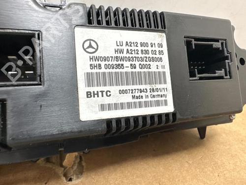 Climate control MERCEDES-BENZ E-CLASS (W212) E 200 CDI / BlueTEC (212.005, 212.006) | BP38850104I5 - Image 4