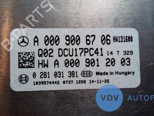 Control unit MERCEDES-BENZ C-CLASS (W205) C 180 (205.040) | BP25944999M11 